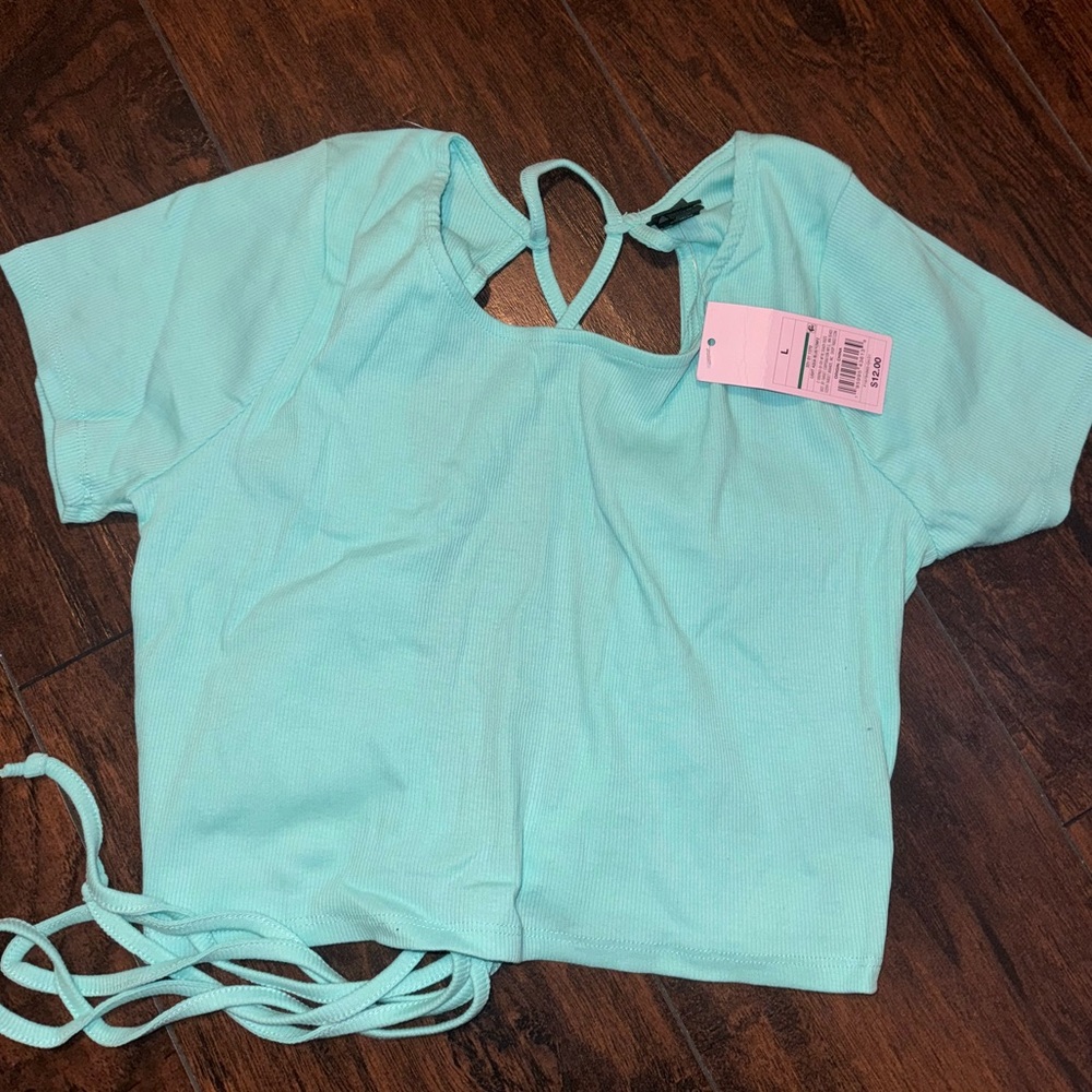 Wild Fable Women Top Target Large Aqua